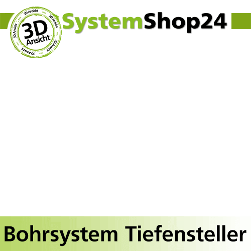 Systemshop24 Tiefensteller für Bohrköpfe D15-45mm d10-12,7mm (1/2")