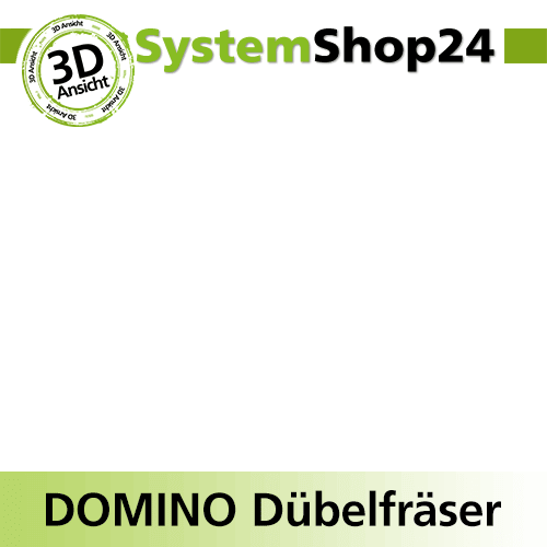 Systemshop24 Nutfräser für Festool DOMINO Dübelfräse HM Z2 D10mm AL25mm GL49mm SM6x0,75mm RL