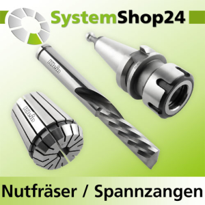 KLEIN CNC Nutfräser / Spannzangen