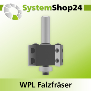 Wendeplatten-Falzfräser mit Kugellager Z3 D50,8mm S12mm