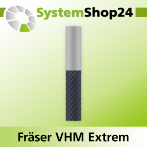 VHM Extreme Spiralnutfräser D6-20mm S6-20mm RL
