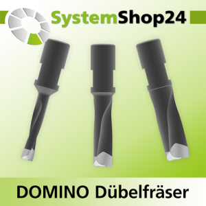 Nutfräser HM für Festool DOMINO Dübelfräser D4-8mm AL11-70mm SM6-M8mm