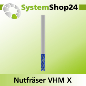 Nutfräser VHM Extreme Z4+2 D3-20mm S3-20mm Rechtsdrall-Linksdrall / positive Spirale / negative Spirale / Up Cut / Down Cut