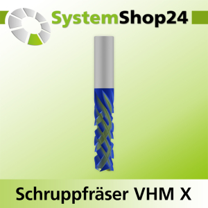 Nutfräser VHM Extreme Z6+3 D9,52-20mm S9,52-20mm Rechtsdrall-Linksdrall / positive Spirale / negative Spirale / Up Cut / Down Cut