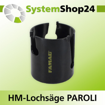 FAMAG HM-Lochsäge PAROLI, D40mm Universal-Lochsäge NL50mm