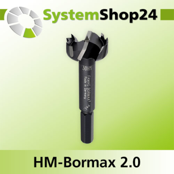 FAMAG HM-Bormax 2.0 Neue Version D15,88mm D5/8" S8mm GL90mm NL57mm
