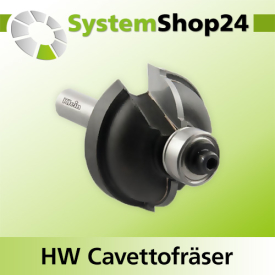 KLEIN HW Cavettofräser mit Kugellager S6,4mm D28,6mm...