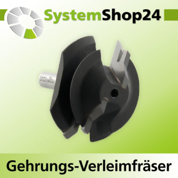 KLEIN HW Gehrungs-Verleimfräser S6,4mm D42mm B16mm L45mm 45° Z2