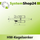 KLEIN Verstellbarer HW-Kegelsenker Z2 D1 3/7 D2 11/15...