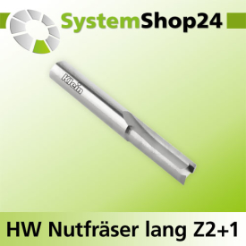 KLEIN HW Nutfräser lang Z2+1 S10mm D12mm B40mm L87mm