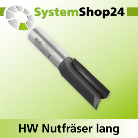 KLEIN HW Nutfräser lang S12,7mm D9,5mm B32mm L76mm Z2