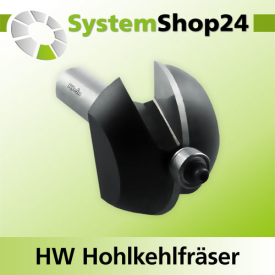 KLEIN HW Hohlkehlfräser mit Kugellager S12,7mm D35mm...