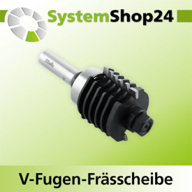 KLEIN V-Fugen-Frässcheibe D39,2mm d8mm Z2 Dicke 1,85mm