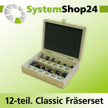 KLEIN 12-teiliges Classic Hobby Fräserset Advanced Set S6mm