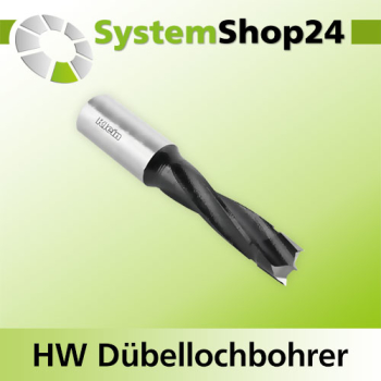 KLEIN HW Dübellochbohrer "Standard"-Serie S10X20mm D5,5mm B30mm L57,5mm LH Z2