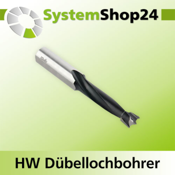 KLEIN HW Dübellochbohrer "Standard"-Serie S10x27mm D4,5mm B27mm L57,5mm LH Z2