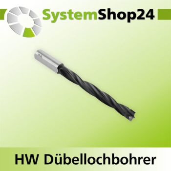 KLEIN HW Dübellochbohrer "Standard"-Serie S10X30mm D10mm B45mm L85mm LH Z2