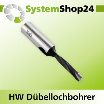 KLEIN HW Dübellochbohrer "Extra Fine"-Serie S10X27mm D6,4mm B27mm L57,5mm LH Z2