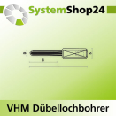 KLEIN VHM Dübellochbohrer S10x33mm D2,5mm B12mm...