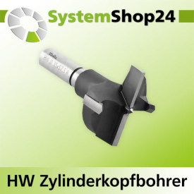 KLEIN HW Zylinderkopfbohrer S10X26mm D18mm L57mm RH Z2+2
