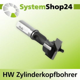 KLEIN HW Zylinderkopfbohrer S10X26mm D20mm L56mm LH Z2+2
