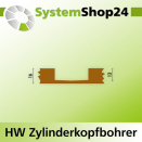 KLEIN HW Zylinderkopfbohrer S10X26mm D15mm L70mm LH Z2+2