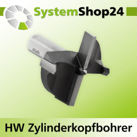 KLEIN HW Zylinderkopfbohrer S10X22mm D40mm L38,5mm RH Z2+2