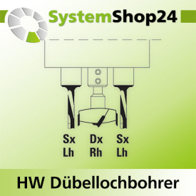 KLEIN HW Dübellochbohrer S10X18mm D8mm B18mm L38,5mm...
