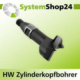KLEIN HW Zylinderkopfbohrer mit Gewindeschaft D26mm L65mm...