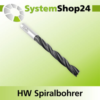 KLEIN HW Spiralbohrer Z2 S13x50mm D8mm B85mm L150mm Rotation RH