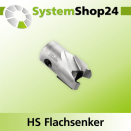 KLEIN HS Flachsenker Z2 D1 5mm D2 15mm L22mm Rotation RH