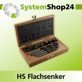 KLEIN HS Flachsenker Z2 D1 10mm D2 20mm L22mm Rotation RH