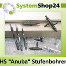 KLEIN HS "Anuba" Stufenbohrer Z2 Nr. 9 D1 3,8mm...