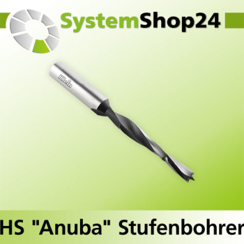 KLEIN HS "Anuba" Stufenbohrer Z2 Nr. 11 D1 4,2mm D2 5,7mm B20mm B1 45mm L80mm Rotation RH