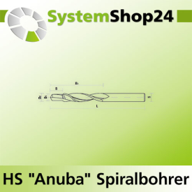 KLEIN HS "Anuba" Spiralbohrer Z2 S5,2mm Nr. 9...