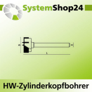 KLEIN HW Zylinderkopfbohrer Z2+2 S10x60mm D14mm L90mm...
