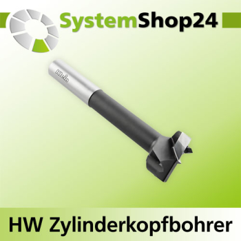 KLEIN HW Zylinderkopfbohrer Z2+2 S13x50mm D16mm L120mm Rotation RH