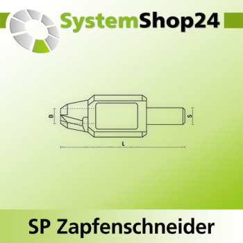 KLEIN SP Zapfenschneider S13x50mm D10mm L140mm Z4 Rotation RH
