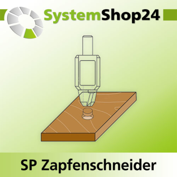 KLEIN SP Zapfenschneider S13x50mm D25mm L140mm Z5 Rotation RH