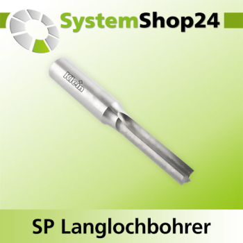 KLEIN SP Langlochbohrer S16x50mm D6mm L110mm Z3 Rotation LH