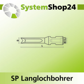KLEIN SP Langlochbohrer Z2 S M12x1mm D12mm L100mm...