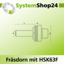 KLEIN Fräsdorn mit HSK63F - Aufnahme A42mm D35mm D1...