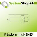 KLEIN Fräsdorn mit HSK85 - Aufnahme A58mm D40mm D1...