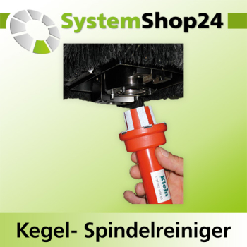 KLEIN Kegel- und Spindelreiniger mit konzentrischen Spannfutter ISO 30/BT 30