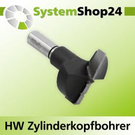 KLEIN HW Zylinderkopfbohrer Z2 S10x26mm D25mm L57,5mm RH