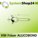 KLEIN HW Fräser für ALUCOBOND Z2 S8mm D18mm D1...