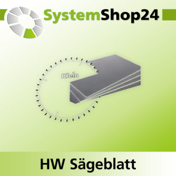 KLEIN HW Sägeblatt für Kunststoffe D250mm d30mm B/c 2,6/2,0mm Z80 PH02