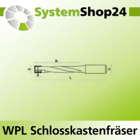 KLEIN Schlosskastenfräser mit HW-Wendeplatten Z2...