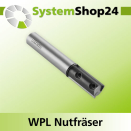 KLEIN Nutfräser mit HW-Wendeplatten Z2 S12mm D12mm...