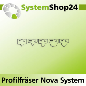 KLEIN Profilfräser Nova System für Flächenprofile